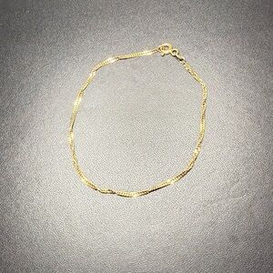 14k Solid Gold Twisted Bracelet